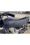 Blue Quilted Motorcycle Cover Kuba the Magnificent Falcon Compatible with Asian Cg Models - 6