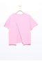 Plain Pink Girl's T-shirt 3skg10123ak - 2