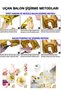 Gold Happy Birthday Full Adult Party Set Gold White Gray Metallic Balloon Chain Gold Background - 3