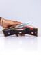 724 100% Genuine Leather Men's Wallet Yellow with Card Holder Paper Money Compartment - 5