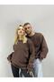 Unisex Printed Crew Neck Lover Couple Combination Set of 2