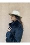 Detachable Chain-Accented Cowboy Felt Fedora Hat (BEIGE) ! - 5