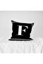 Lettered Cushion Cover - Letter F - 43x43 Cm - 3