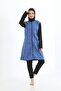 Women's Hijab Fully Covered Long Sleeve Zippered Swimsuit