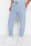Mavi Basic Regular/Normal Kesim Lastik Paça Jogger Eşofman Altı TMNSS20EA0053 - 2