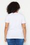 Beyaz V Yaka Basic %100 Pamuk Örme T-Shirt TBBSS22BF0028 - 5