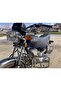 Blue Quilted Motorcycle Cover Kuba the Magnificent Falcon Compatible with Asian Cg Models - 4