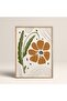 Wooden Framed Abstract Colorful Patterns Flower Modern Art Painting