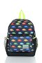 23324 Car Patterned Two-Compartment 3-Piece Kindergarten Bag Set - 2