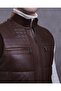 Men's Genuine Leather Vest - 5