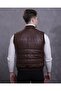 Men's Genuine Leather Vest - 7