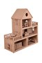 Barbie Doll House Toy (15 PCS FURNISHED) - 2