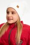 Baby Girl Child Fur Pompom Hat Beanie Neck Collar Set Comfortable 100% Cotton Camisole - 7