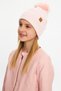 Baby Girl Kid Fur Pompom Hat Beanie Comfortable Cotton Camisole - 3