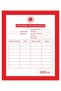 Lawyer Investigation Criminal Case Icra File Red 1stQuality Pack of 25 Pieces