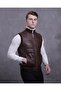 Men's Genuine Leather Vest - 2