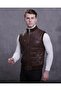 Men's Genuine Leather Vest - 8
