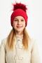Baby Girl Child Fur Pompom Hat Beanie Neck Collar Set Comfortable 100% Cotton Camisole - 6