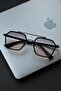 Metal Black Frame Cat Eye Women's Sunglasses - 7