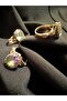 Mystic Topaz Natural Stone Antiallergic Copper Ring - 6