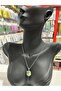 Certified Original Unprocessed Natural Stone Prehnite Necklace - 2