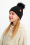 Baby Girl Child Fur Pompom Hat Beanie Comfortable 100% Cotton Camisole - 4