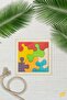 Ahşap Kare 8 Parçalı Puzzle - 4