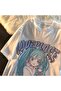 Hakatumoda Love Place White Unisex Oversized t-shirt - 2