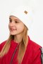 Baby Girl Child Fur Pompom Hat Beanie Neck Collar Set Comfortable 100% Cotton Camisole - 5
