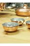 Set of 4 Copper Breakfast Sauces, Jams, Snacks, Bowls with Handles - 4