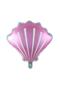 8 Year Old Mermaid Birthday Party Set (Mermaid Banner - Seashell Foil Balloon - 1 Figure) - 4