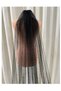 Veil, bridal veil, long Bridal Veil, bridal Hair Accessory, 1.5m Black Veil with Pearl Veil Buckle