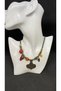 Handmade Ethnic Authentic Brass Apparatus Glass Bead Women's Necklace