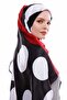Capsul Pattern Scarf Black - 2