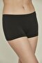Women's Stitch-Free Boxer Shorts, Mark-Free, Black