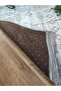Gray Non-Slip Based Soft Textured Plush Prayer Rug 80X120Cm - 3