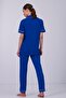 Shirt Collar Summer Pajama Set - Women - 5