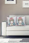 Fashion Girl Digital Printed Modern Pillow Cushion Cover - 2