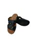Ak015-10 Men's Black Orthopedic Sole Daily Slippers Sandals - 3