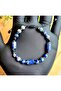 Lapis Lazuli Royal Class Natural Stone Bracelet (HANDMADE DESIGN PRODUCTS) - 6