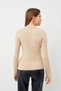 Women's Oil Green Cream Finger Detailed 2-Piece Body - 6