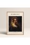 Rembrandt Portrait of Rembrandt Modern Art Painting with Wooden Frame