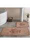 Home Pattern 2-Piece Bath Mat Set (50X80)