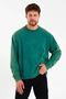 Oversize Green Long Sleeve Men's T-shirt
