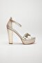 Women's High Platform Heeled Evening Shoes - 4