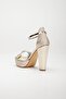 Women's High Platform Heeled Evening Shoes - 5