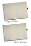 Venzi غطاء صلب مطاطي غير مؤرخ ورق سميك منقط 15x21 سم (a5) نحاس - 5