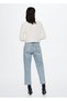 Straight Cut Crop Jeans - 4