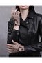 Women's Cut Finger Genuine Leather Gloves - 4
