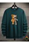 Crew Neck Oversize Unisex Sweatshirt